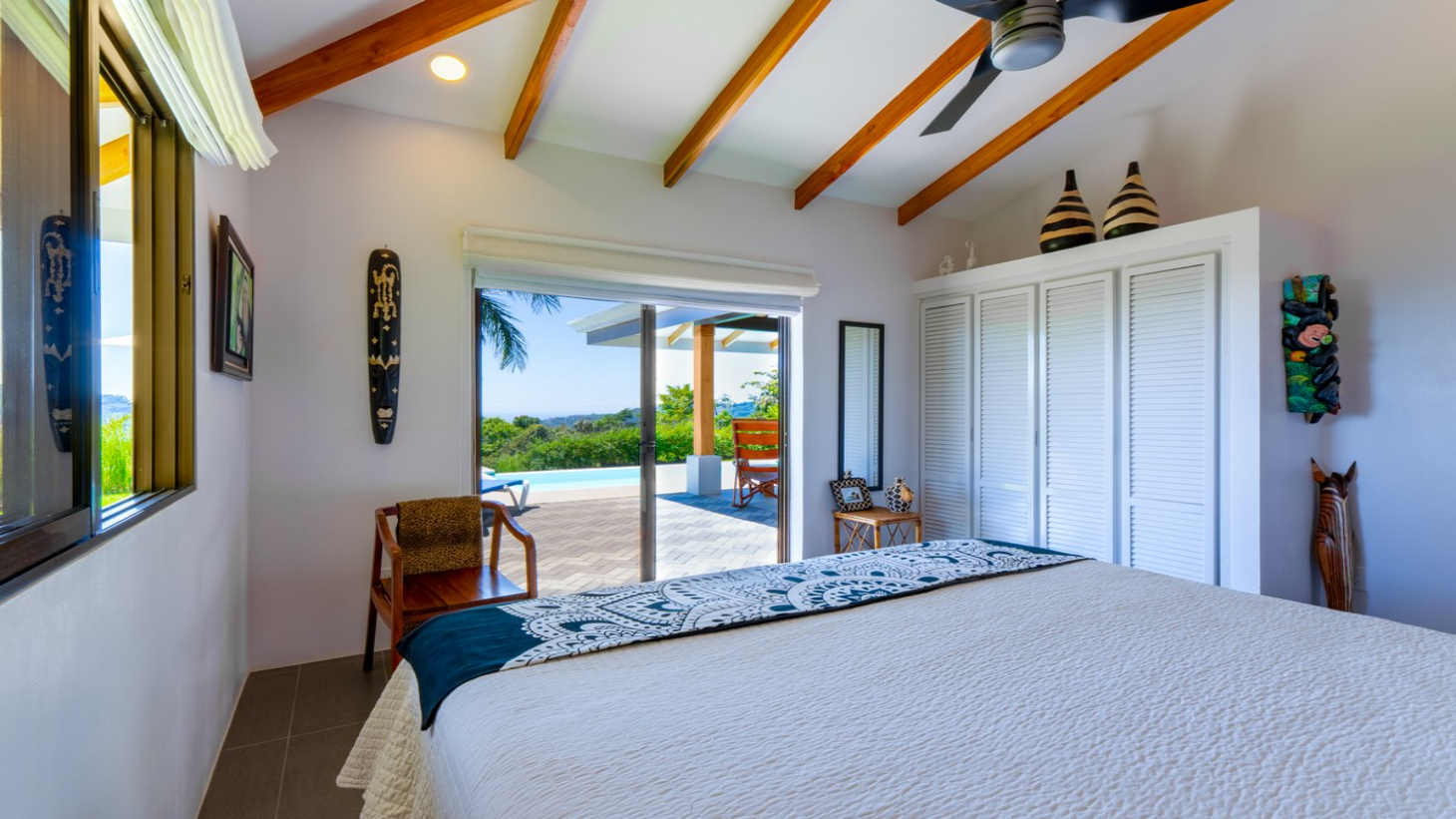 5.67 ACRES – 3 Bedroom Stunning Luxury Home Featuring Sweeping Valley & Ocean Views, Natural Wood Finishes & Sophisticated Design! selected