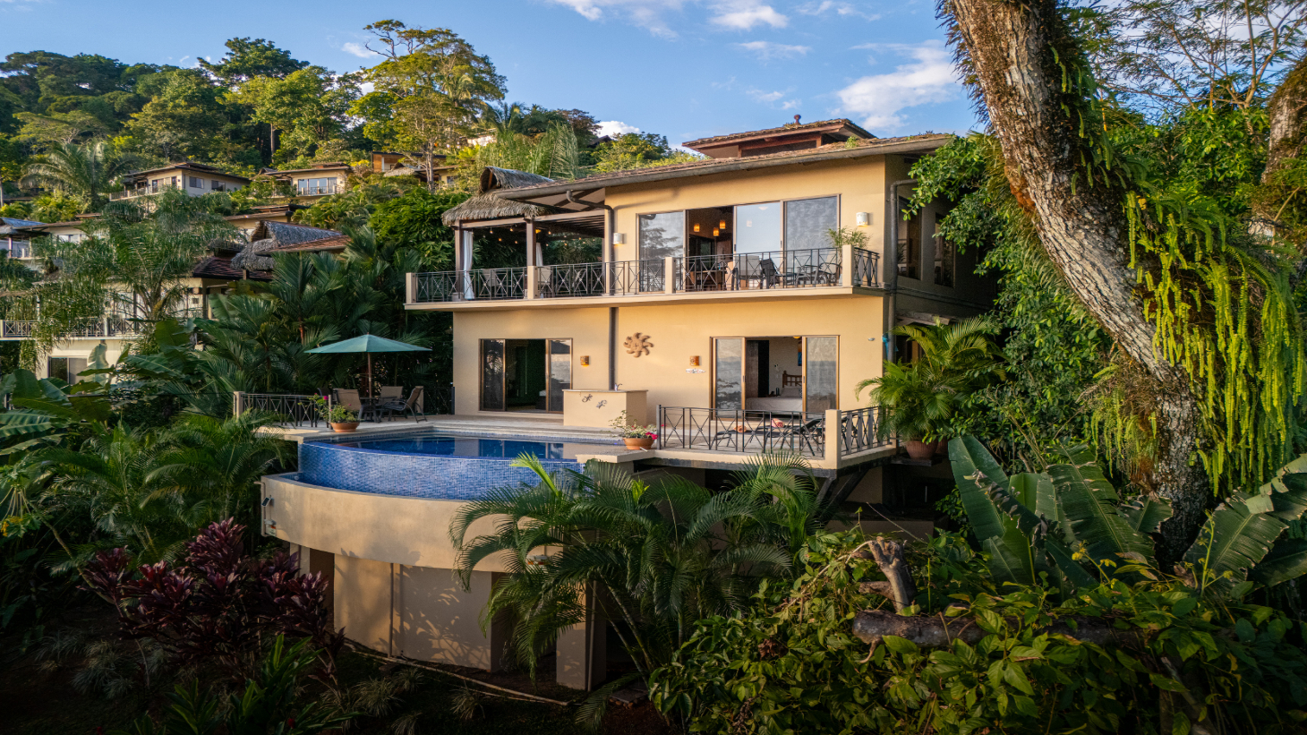 Canto Del Mar, Villa 3, Front Ridge Full Sunset Ocean and Jungle Views! selected