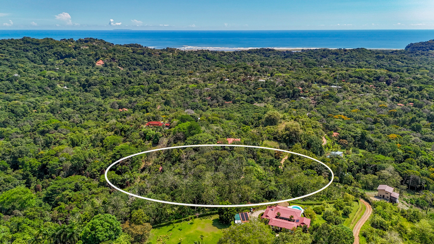 5.75 Acre Land for Sale in Ojochal | Ocean View Development Property selected