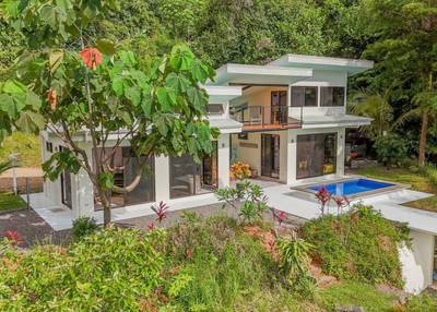 Ocean and Mountain View Retreat with Private River and Expansion Potential in Ojochal image 2