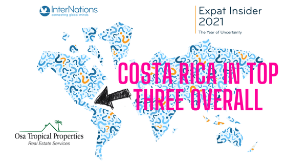 InterNations 2021 Expat Insider Survey Results: Costa Rica In Top Three For Expats