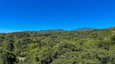 Top of the World View- Easy Access - Close to Beaches - 1.3-Acre Mountain View Land Uvita image 1