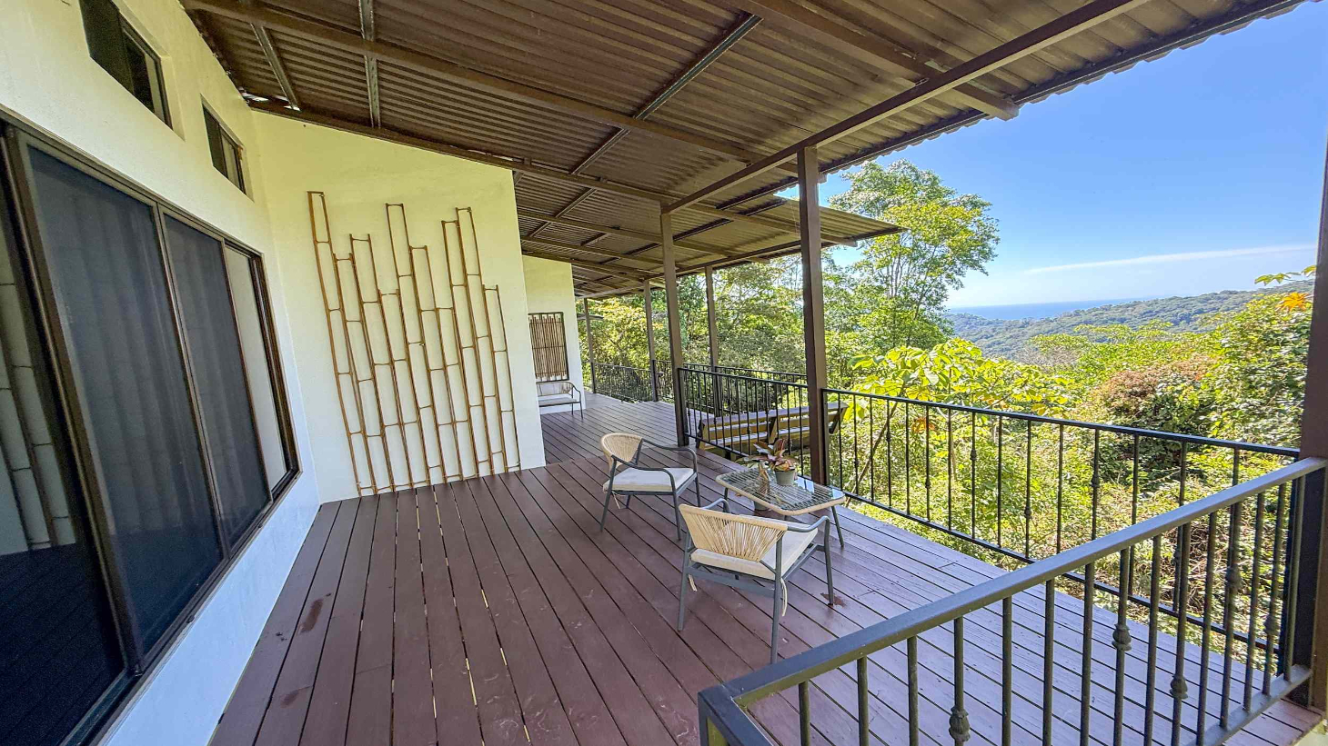 Totally Remodeled Coastal Jungle 2-Bedroom Sanctuary Home with Valley & Ocean Views in Lagunas above Dominical Costa Rica selected