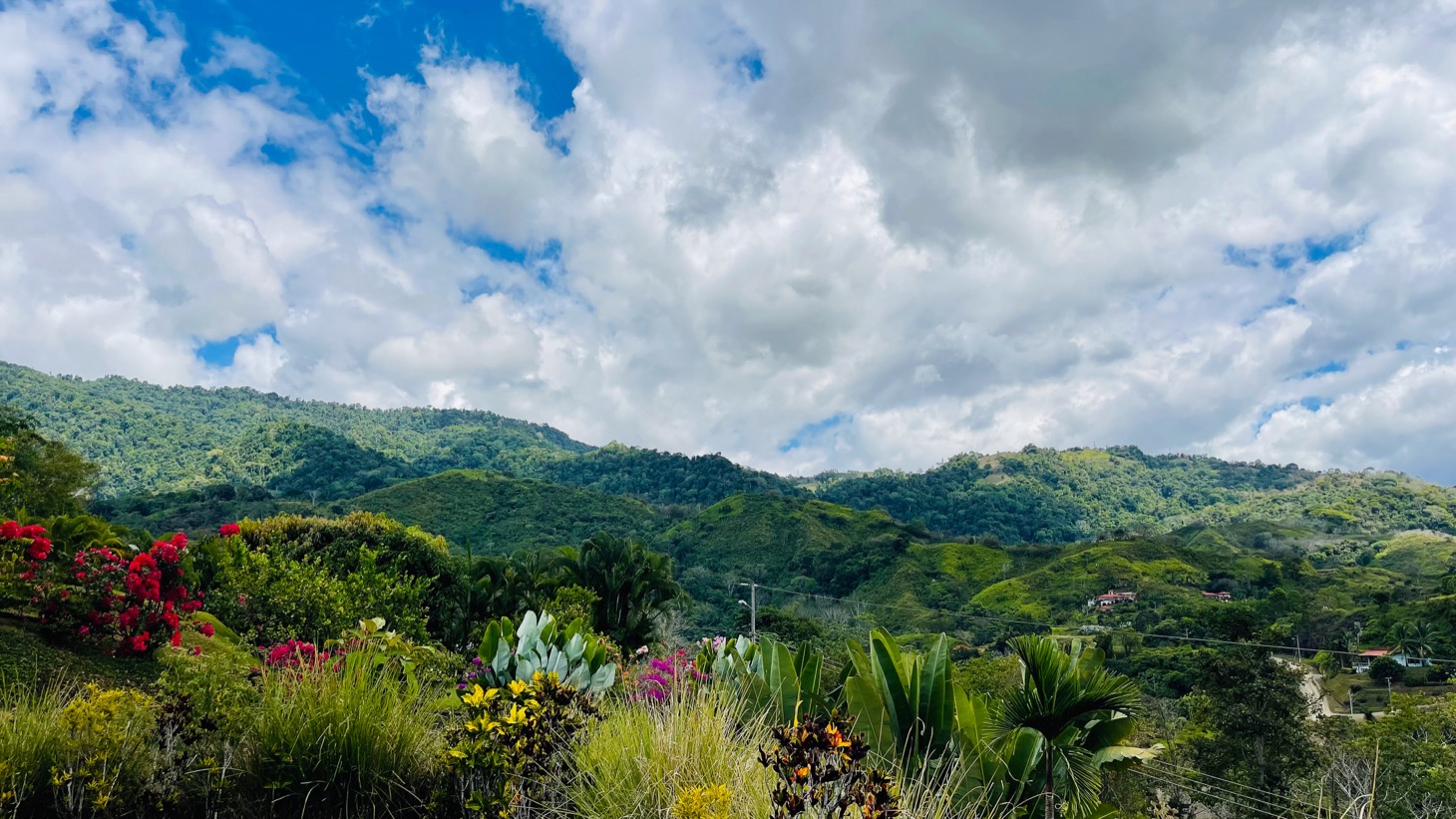 Ocean View Villa with Pool on acres in Costa Rica selected