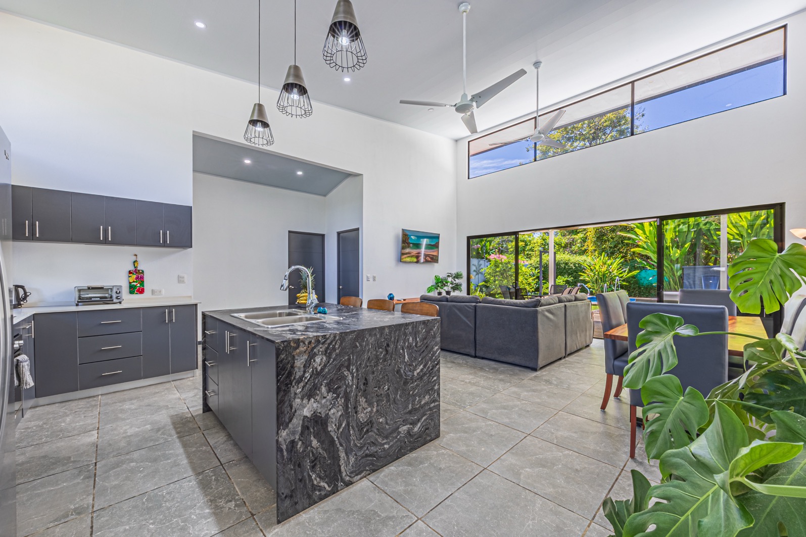 Tropical Modern Pool Residence Minutes from Marino Ballena National Park selected