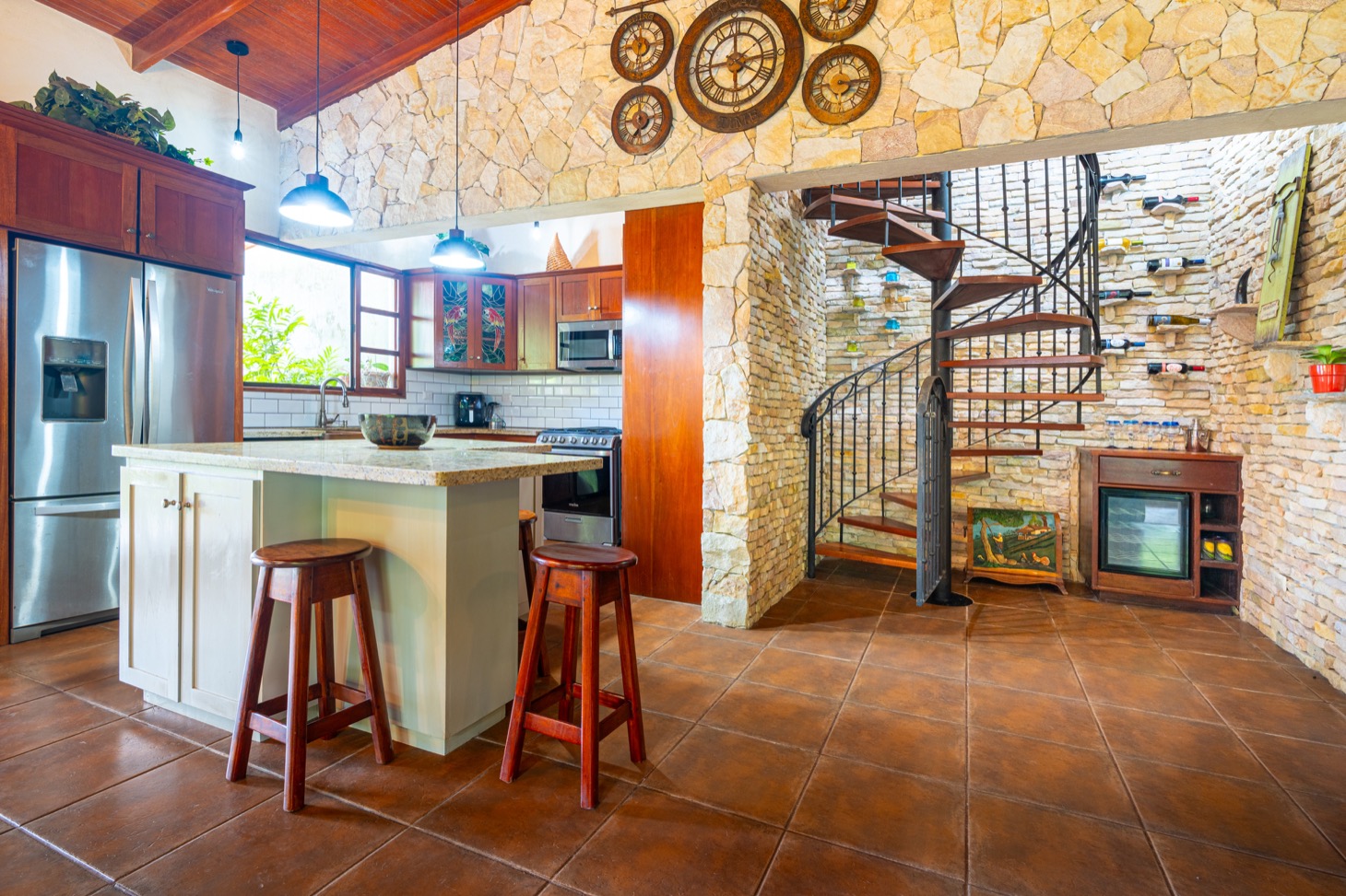 Private Colonial Estate with Riverfront & Ocean Views in Ojochal selected