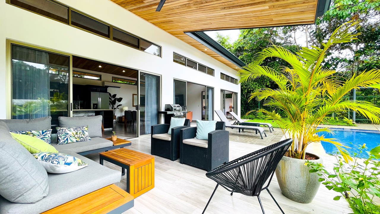 Modern 3BR Home in Highly Desirable Gated Community in Ojochal Costa Rica selected