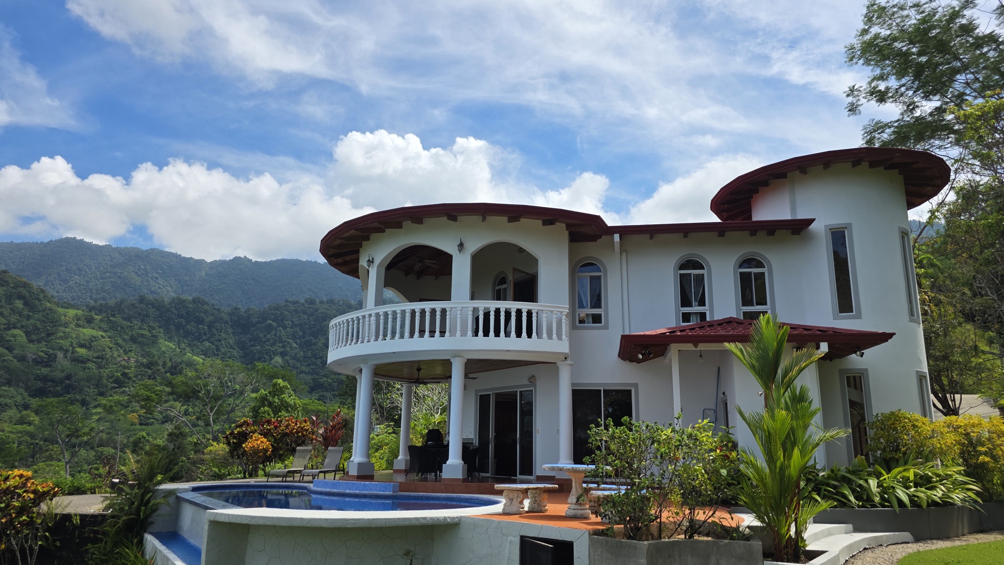 Ojochateau - Rare Ocean & Mountain View 4BR Home in Costa Rica selected