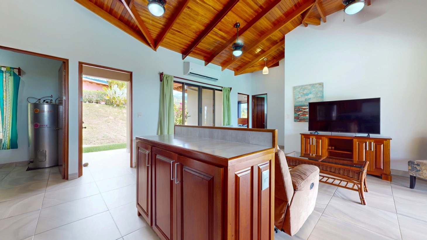 Ocean View Villa with Pool on acres in Costa Rica selected