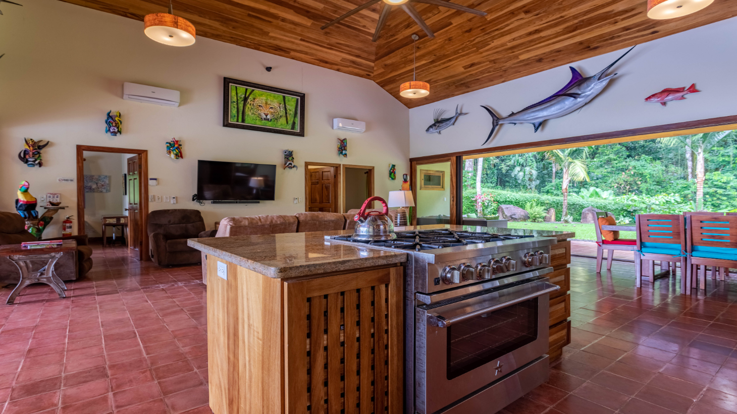 Ocean View Home with Rainforest setting in Escaleras of Dominical selected