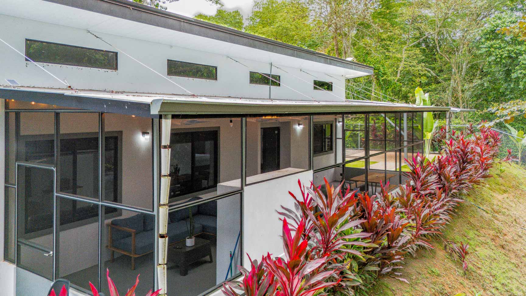 Jungle-Immersed Modern Retreat with Riverfront, Pool, and Expansion Potential in Cinco Ventanas selected