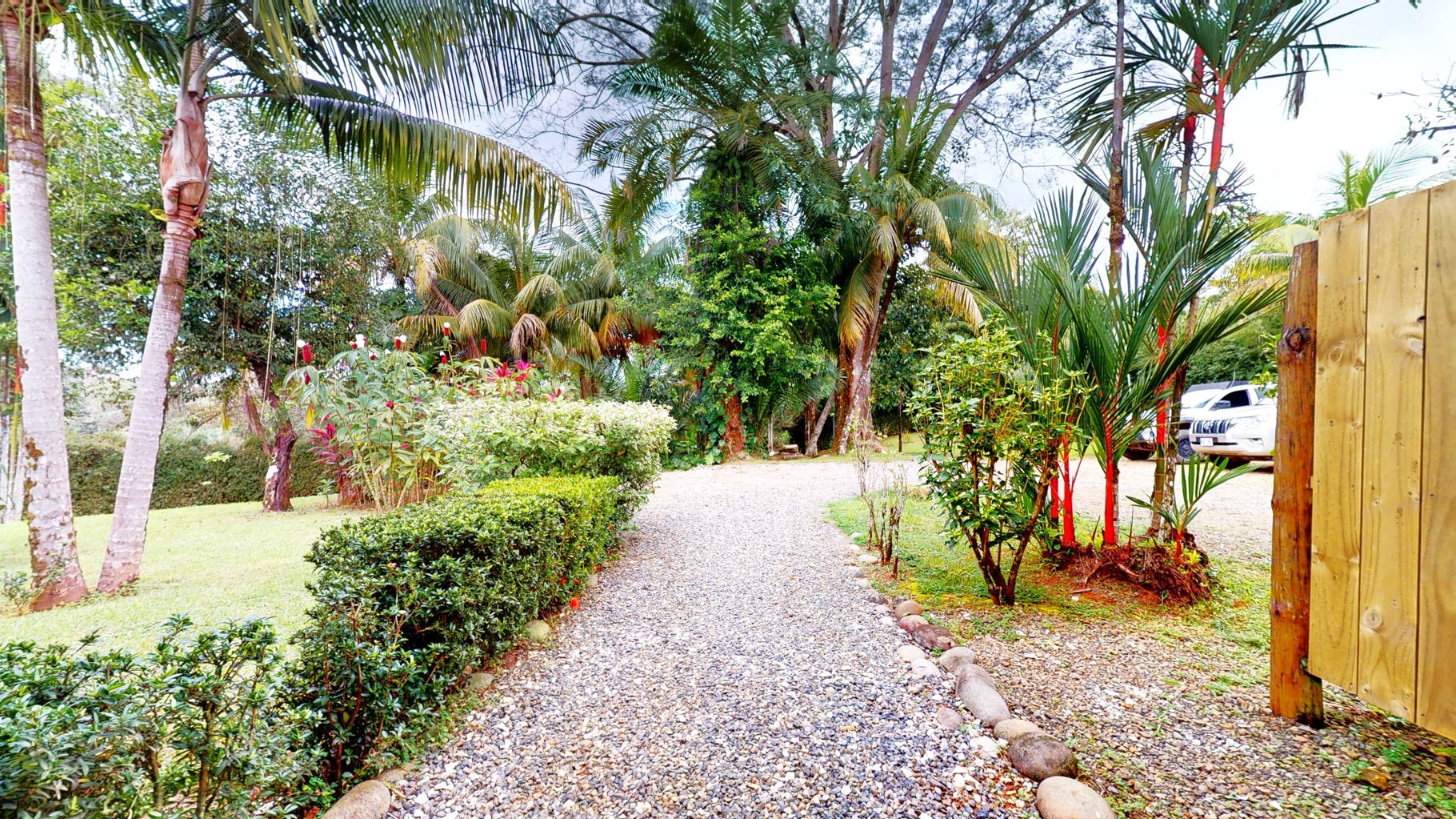 Charming 3 Bedroom Home with Lush Garden Acreage and Pocket Ocean View selected