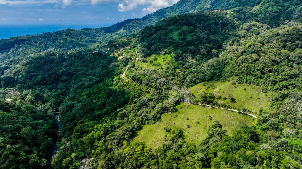 Beautiful 72 Acre Farm In Uvita With Waterfalls And Ocean Views selected