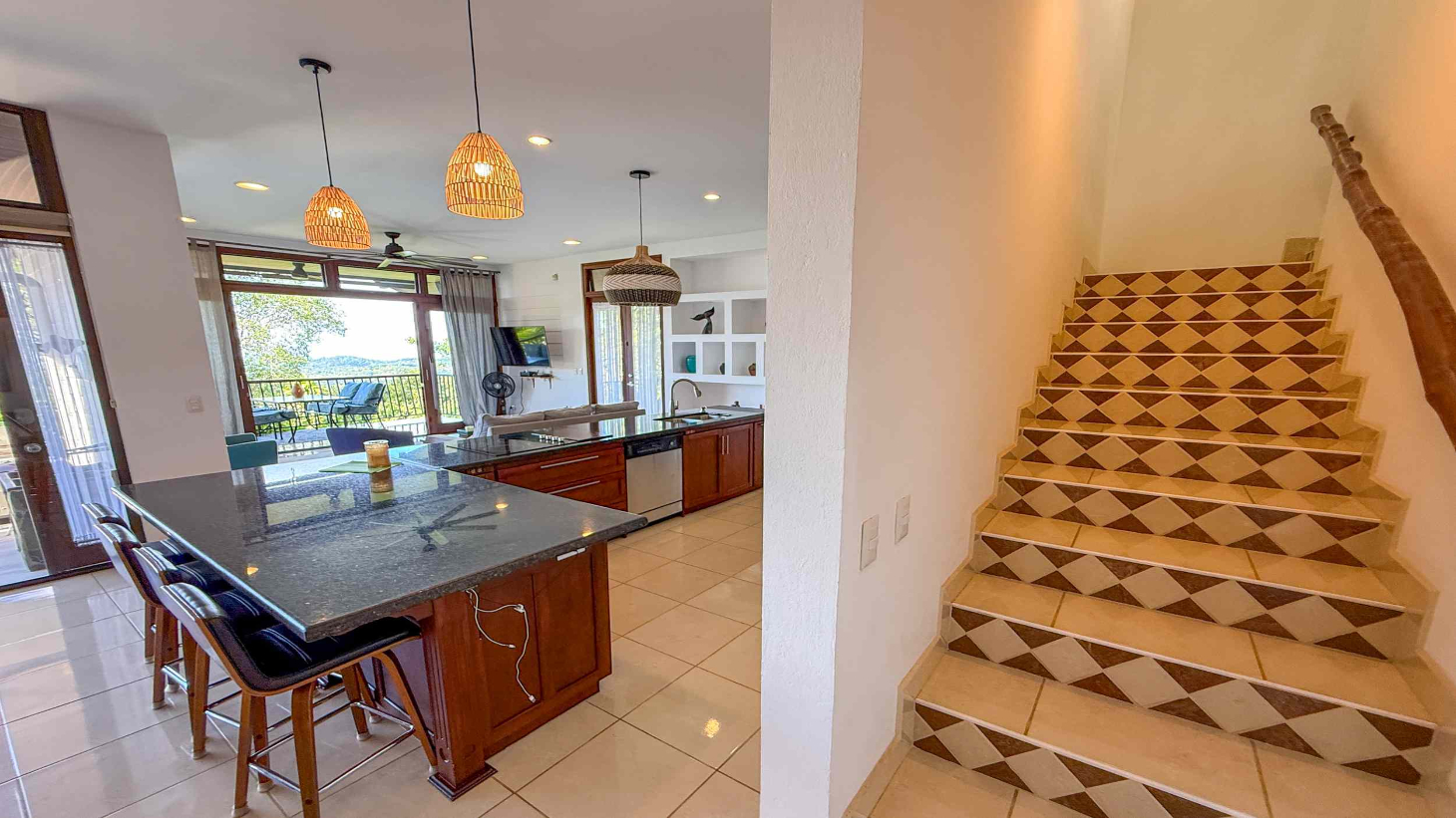 Panoramic Ocean View 4-Bedroom Home with Big Pool in Ojochal Costa Rica selected