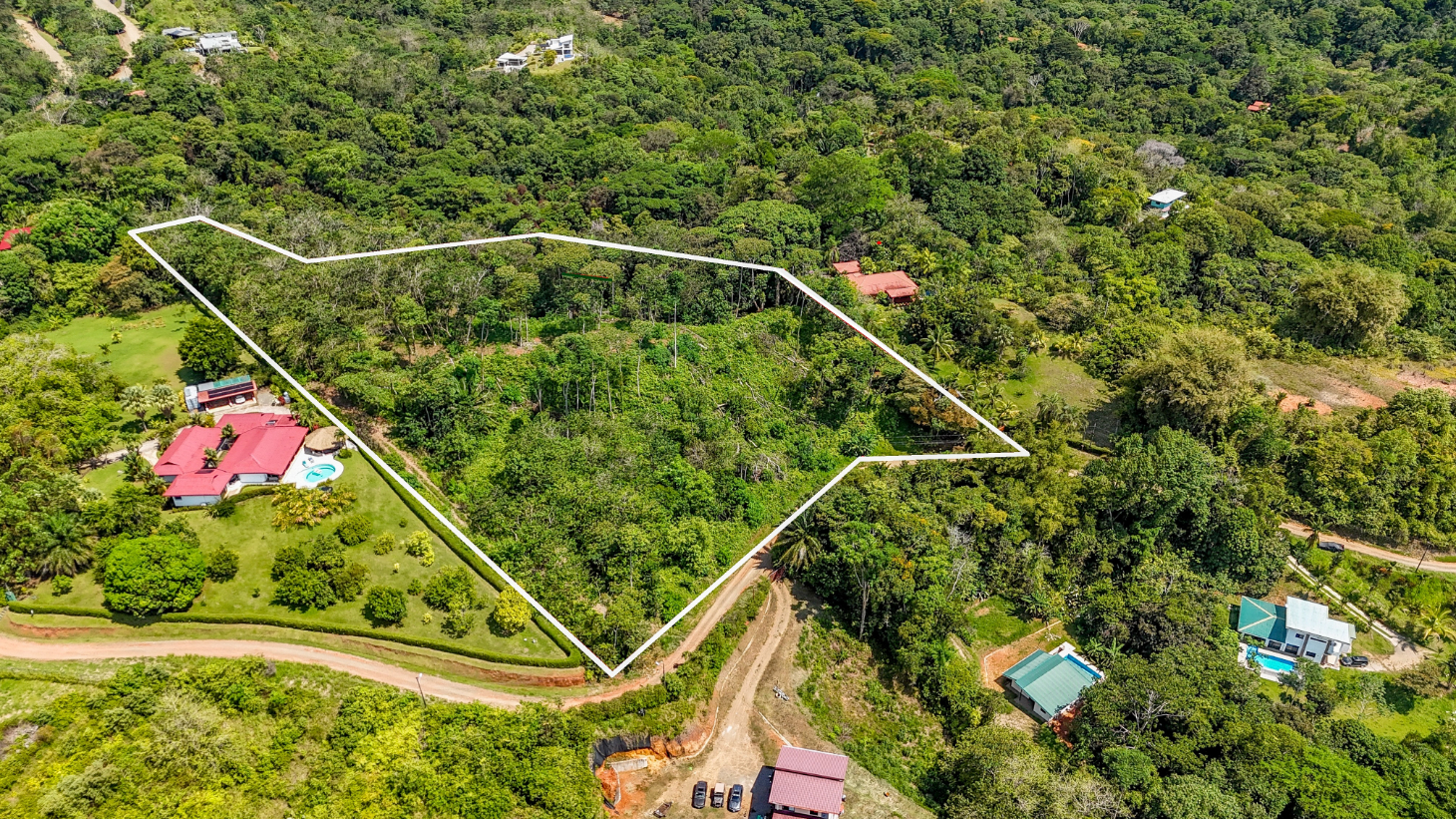 5.75 Acre Land for Sale in Ojochal | Ocean View Development Property selected