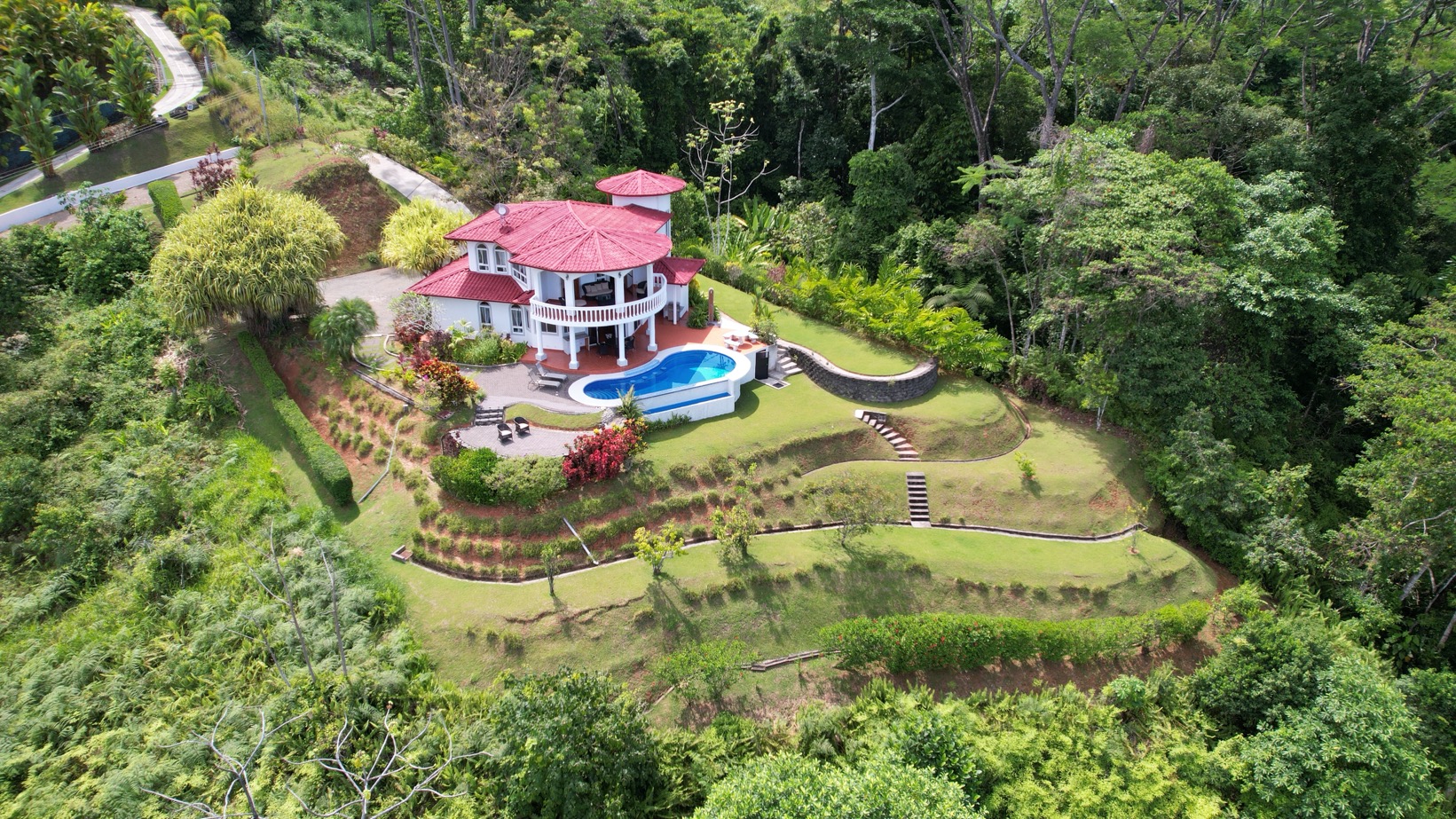 Ojochateau - Rare Ocean & Mountain View 4BR Home in Costa Rica selected
