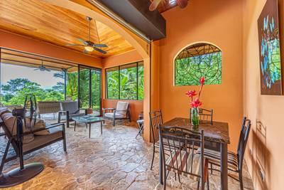 2-Bedroom Jungle Home with Window Ocean Views, Infinity Pool, and Strong Rental Potential in Matapalo image 4