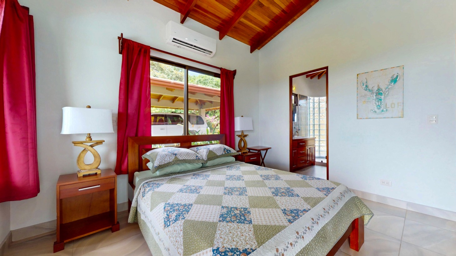 Ocean View Villa with Pool on acres in Costa Rica selected