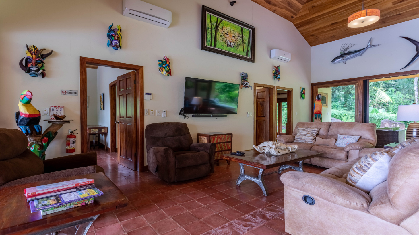 Ocean View Home with Rainforest setting in Escaleras of Dominical selected