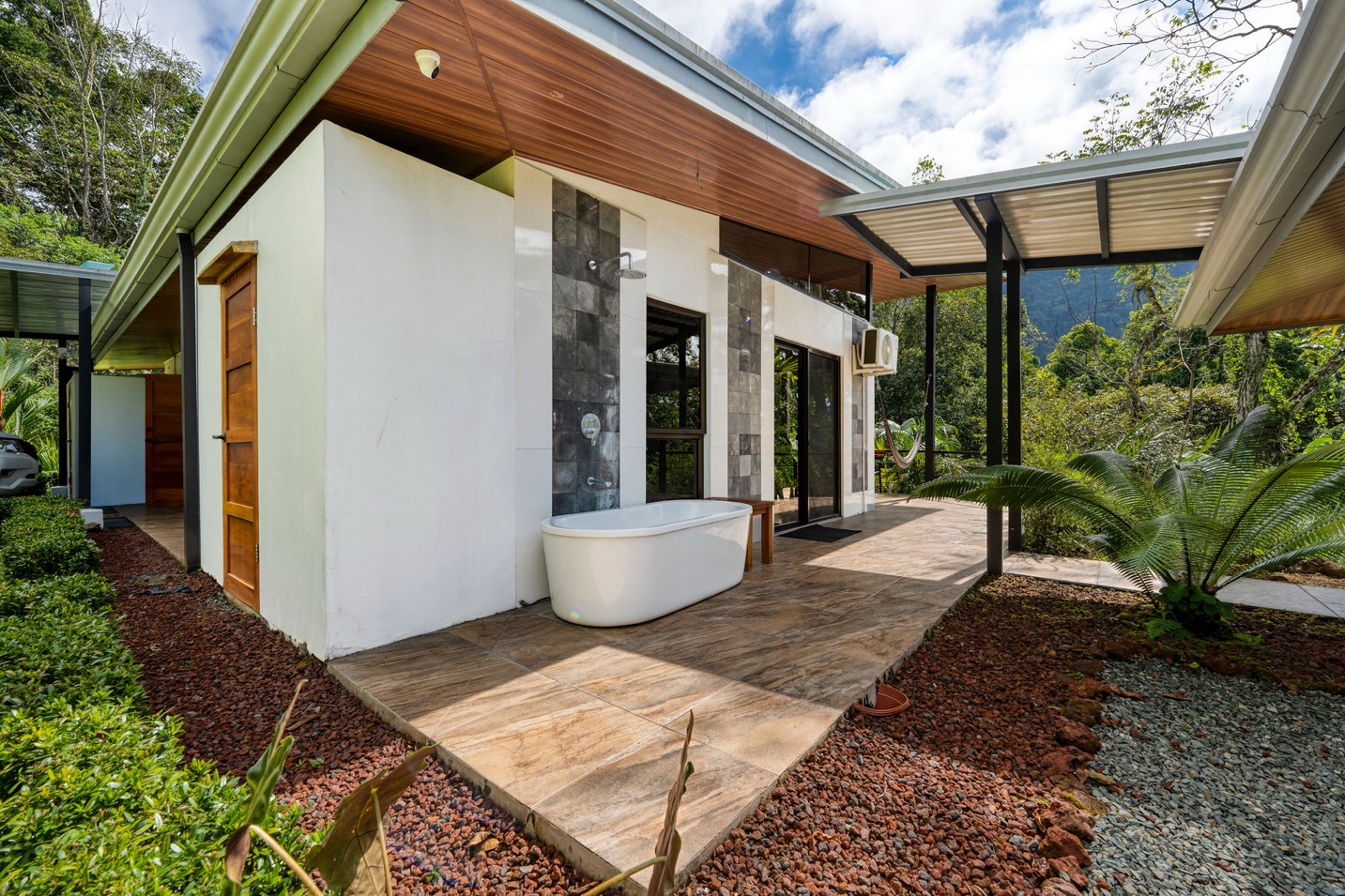 Two Modern Homes with Mountain View, Creek Access, and Multiple Building Sites in Tumbas, Tinamastes selected