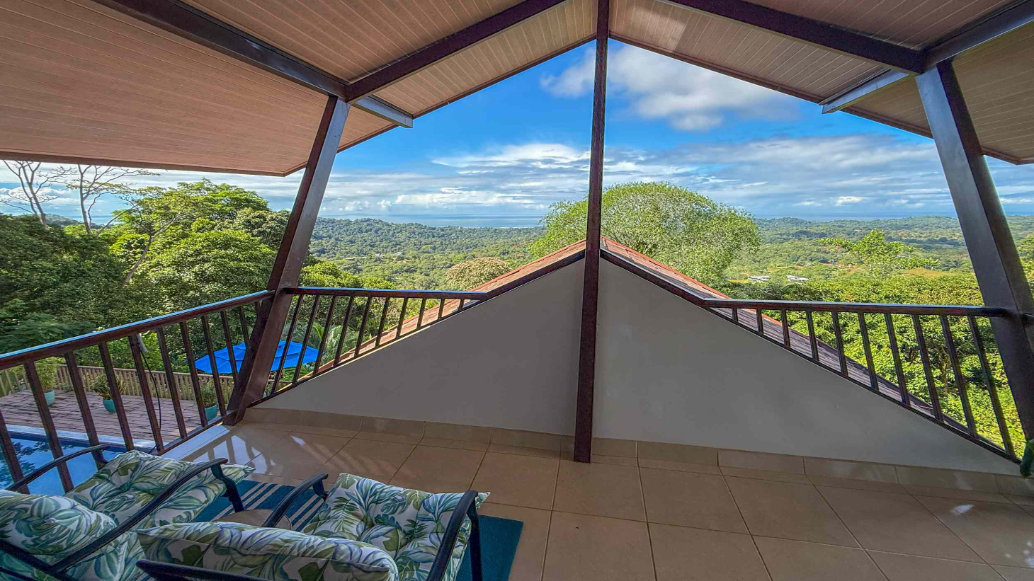 Panoramic Ocean View 4-Bedroom Home with Big Pool in Ojochal Costa Rica selected
