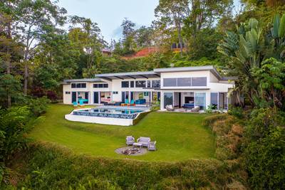 Iconic Gated Mountainside Estate with Whale’s Tail Views in Escaleras image 1