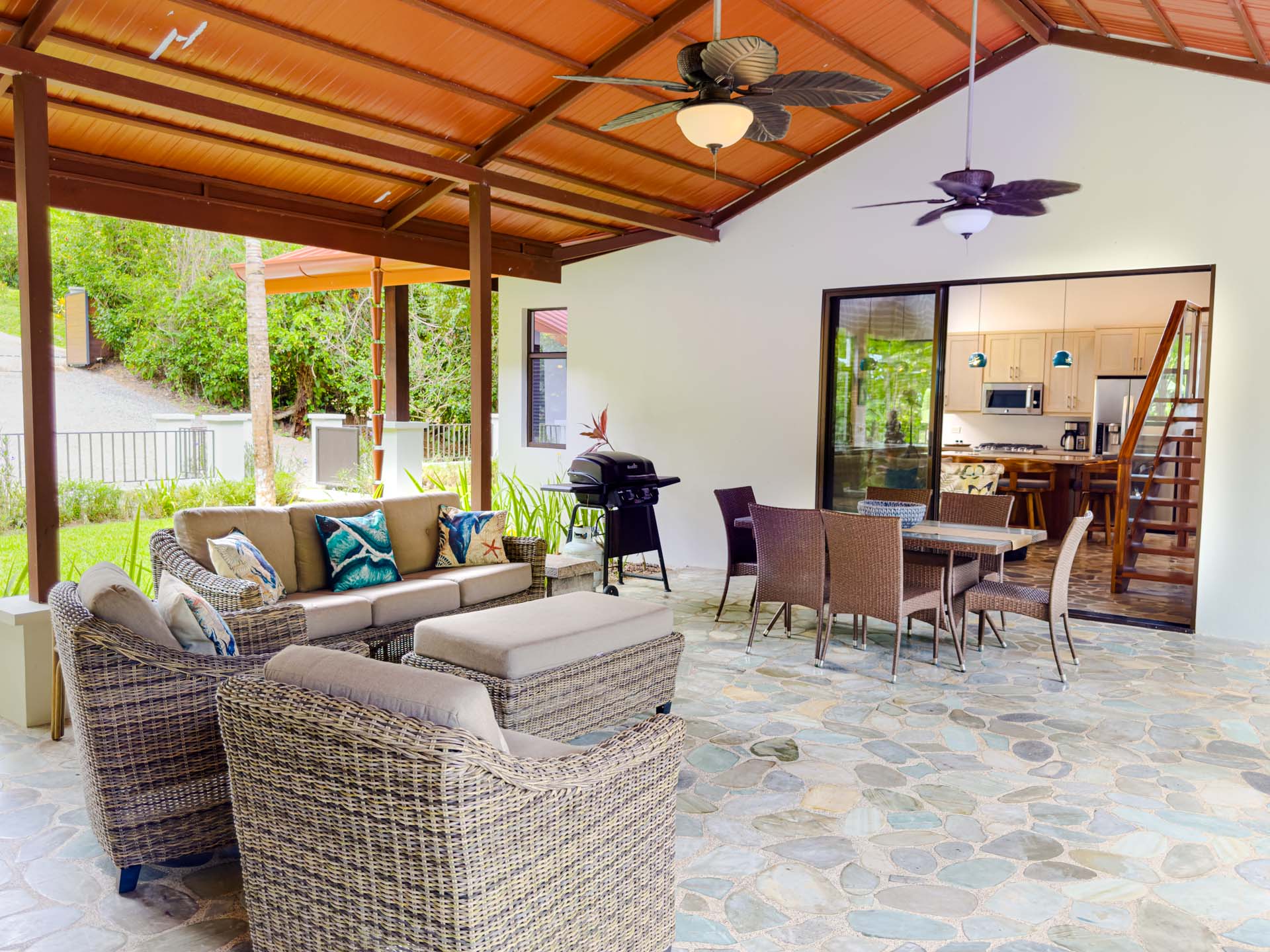 Luxury Waterfall-View Estate with Guest Casita in the Rainforest Hills of Dominical selected