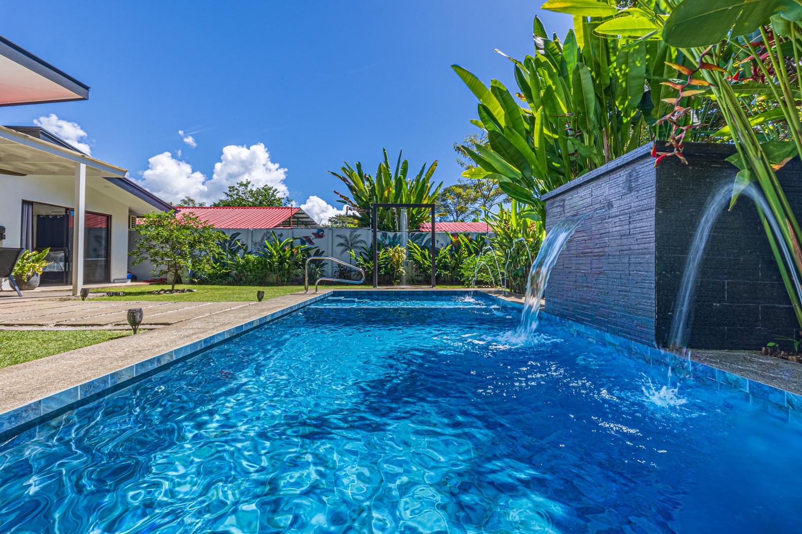 Tropical Modern Pool Residence Minutes from Marino Ballena National Park selected