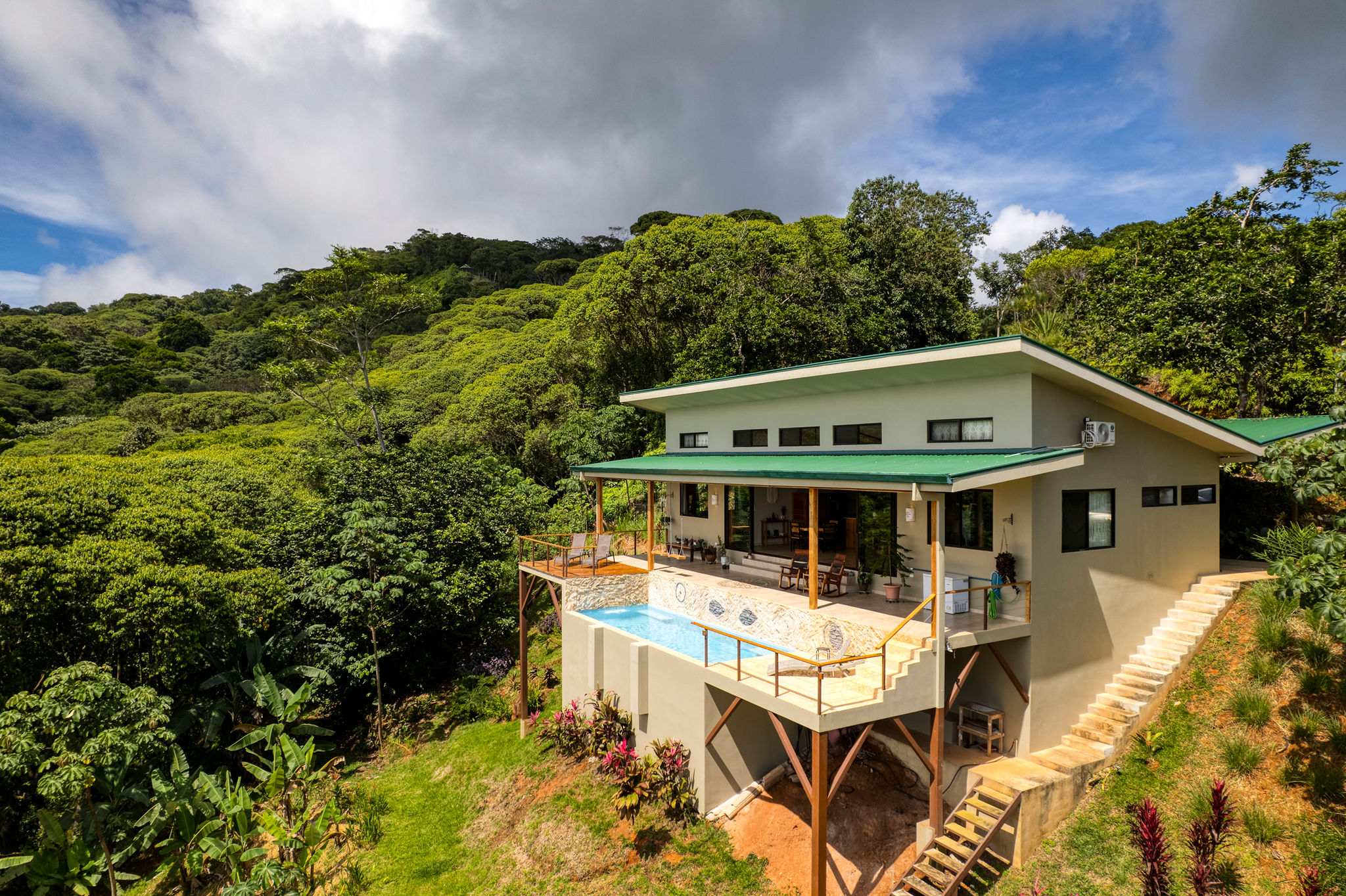 Private Mountain Home With Ocean Views Above Lagunas selected