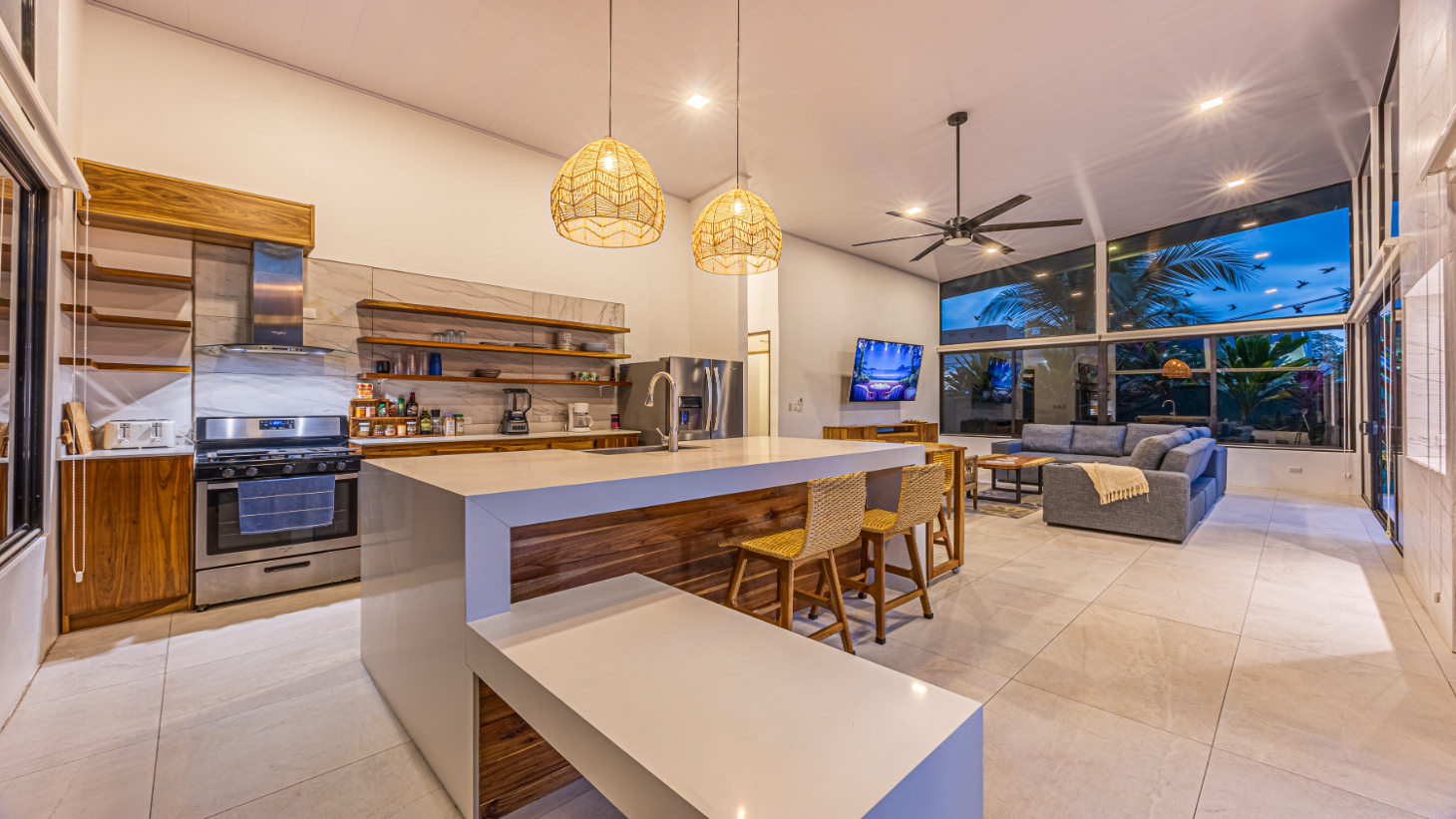 Elegant Tropical Home | 5 Minutes from Marino National Park selected