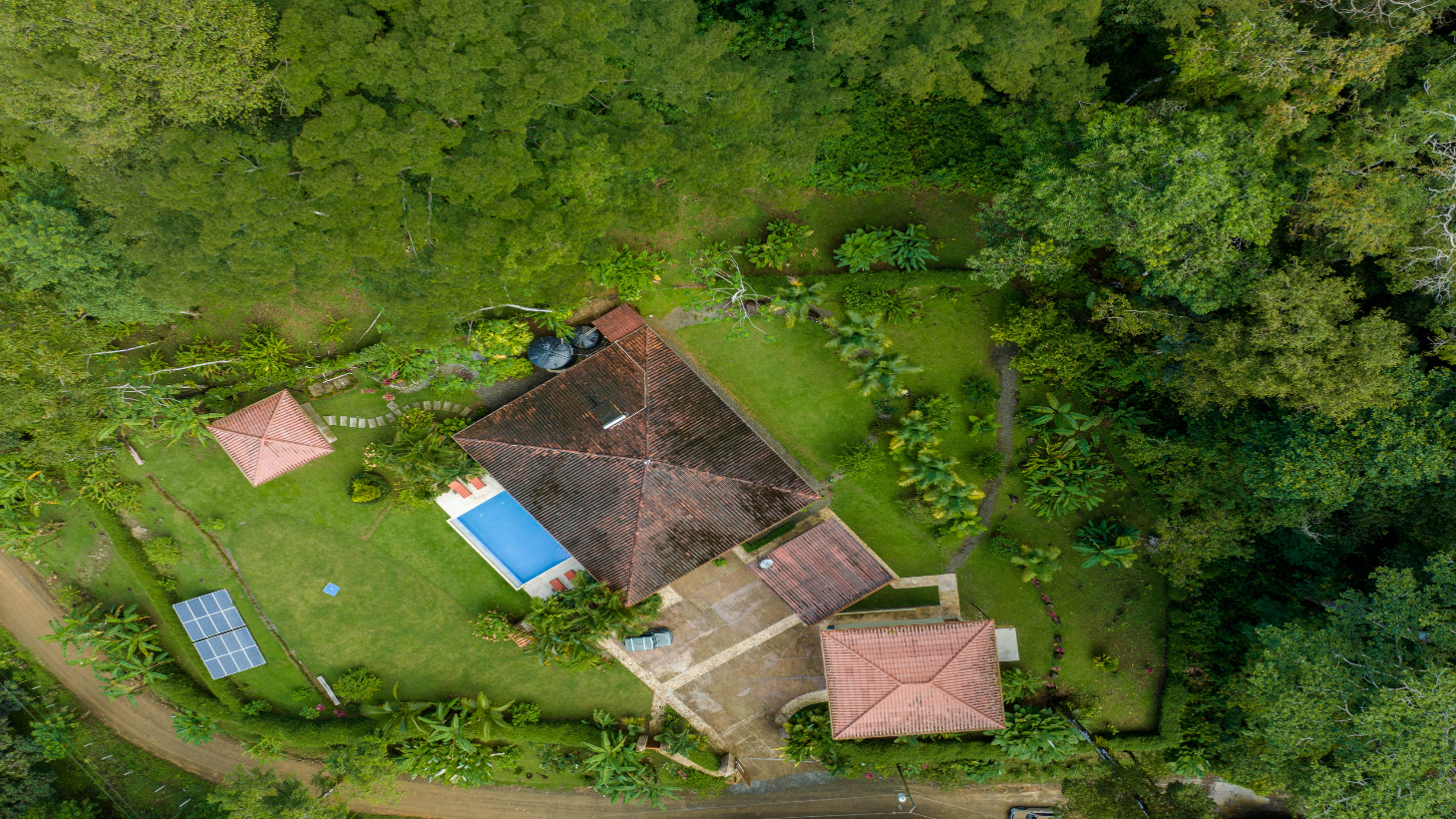 Ocean View Home with Rainforest setting in Escaleras of Dominical selected