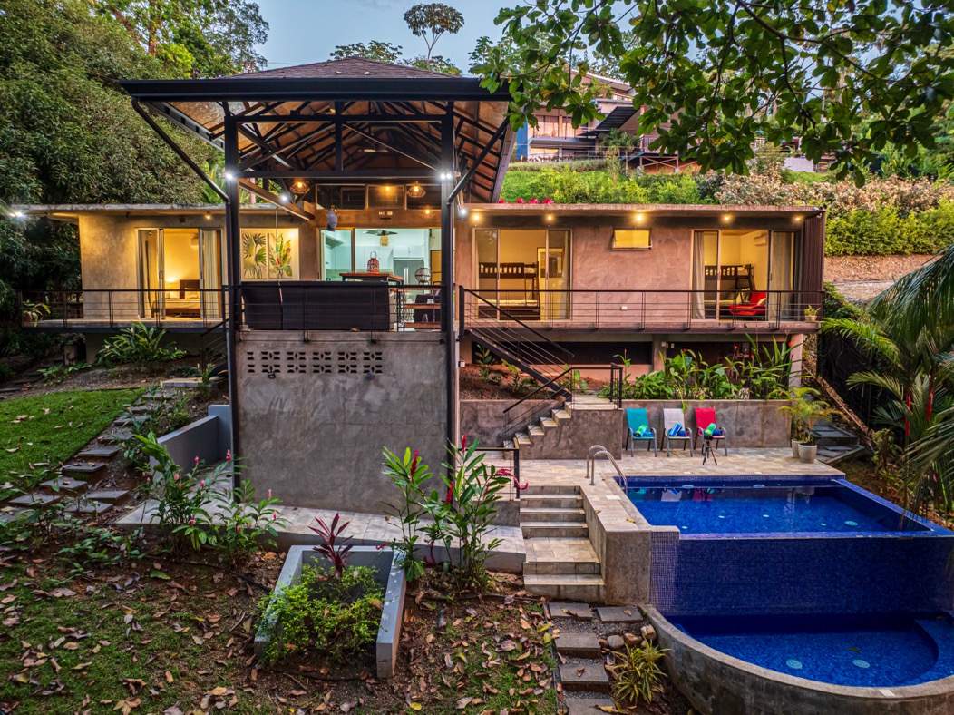 Modern Villa with Infinity Pool, Rancho & Expansion Potential in Prime Uvita Location selected