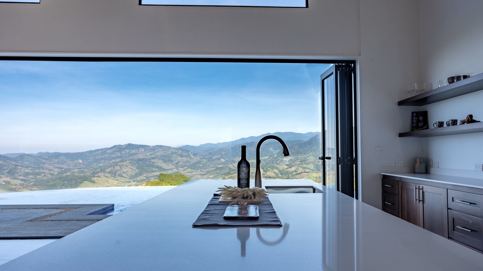 Brand New Mountain Home With Sunset Ocean Views in Tinamastes selected