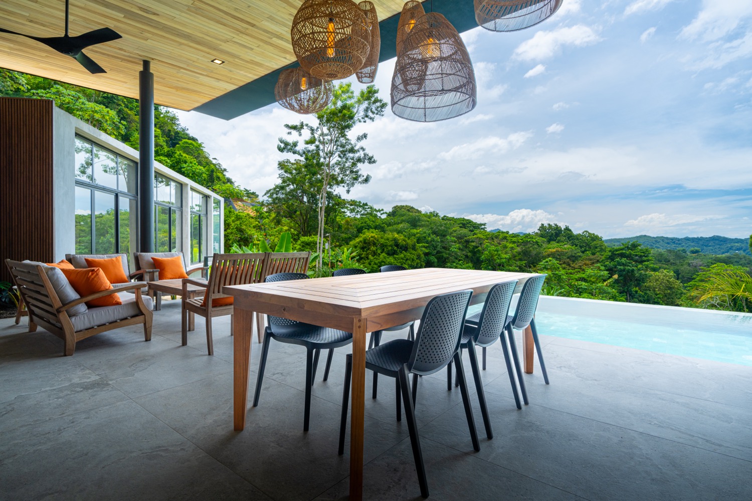 Sleek Modern Retreat with Ocean and Mountain Views in Ojochal selected