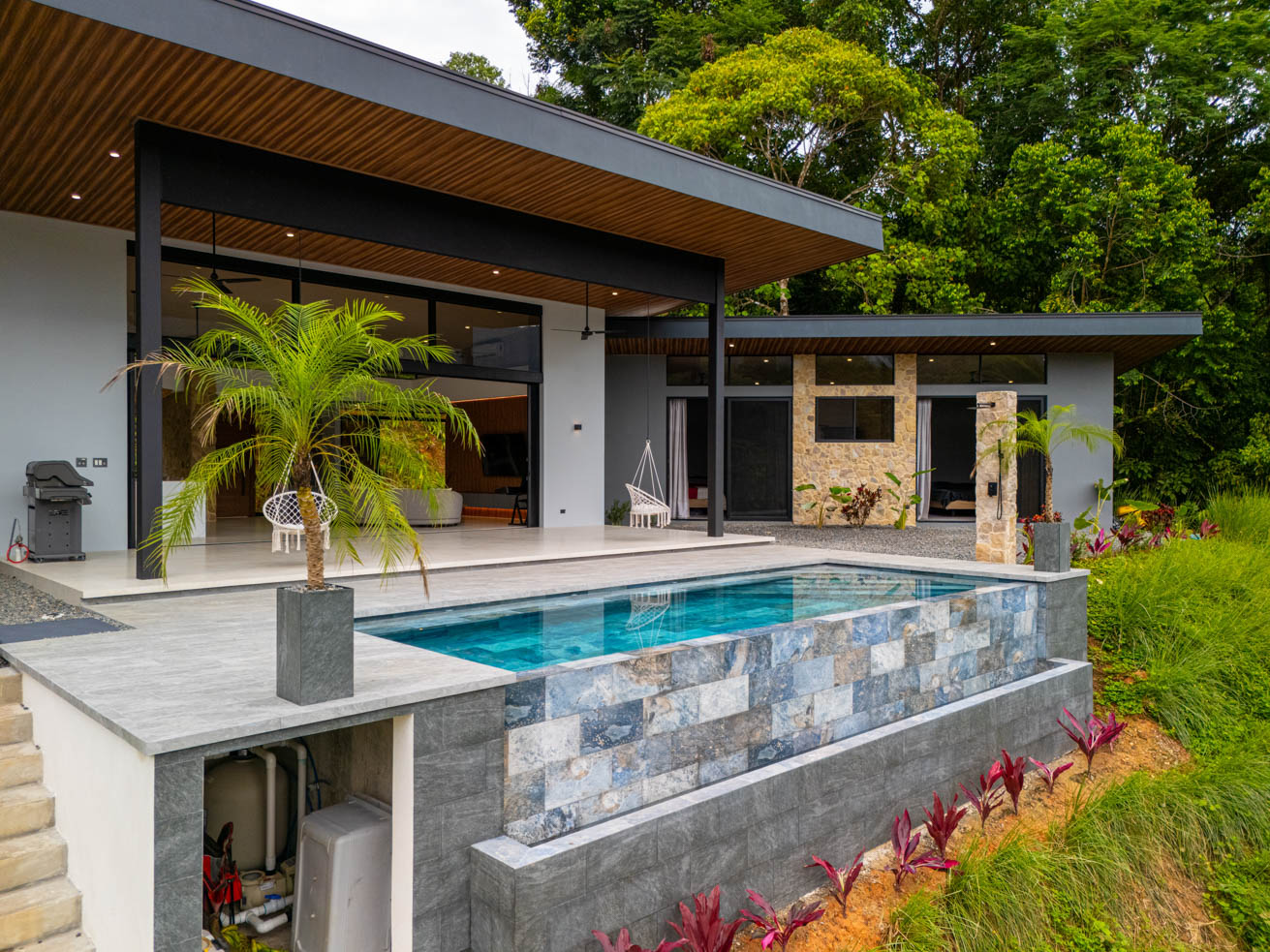 Modern Jungle Retreat with Infinity Pool and Panoramic Mountain Views in Ojochal selected