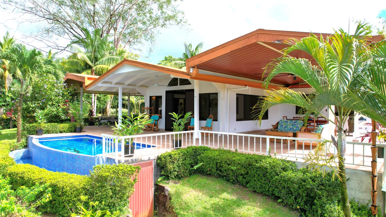 Charming 3 Bedroom Home with Lush Garden Acreage and Pocket Ocean View selected