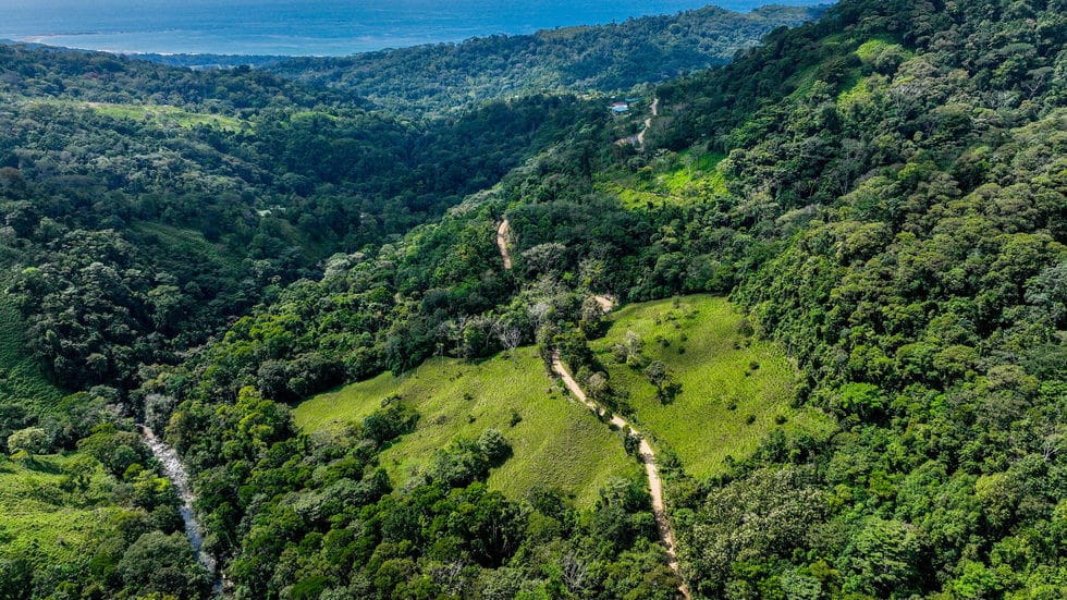 Beautiful 72 Acre Farm In Uvita With Waterfalls And Ocean Views selected