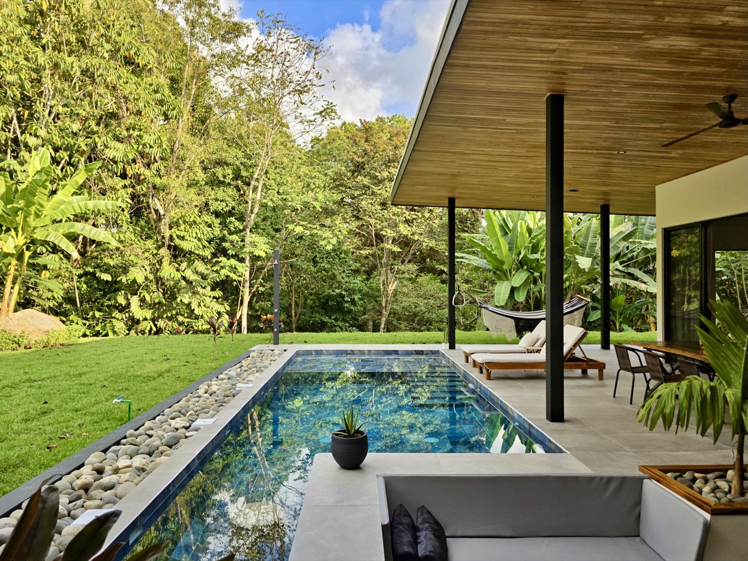 Stunning New Modern Home in Ojochal – Usable Lot Surrounded by Jungle and Creeks selected