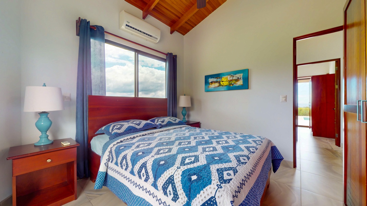 Ocean View Villa with Pool on acres in Costa Rica selected