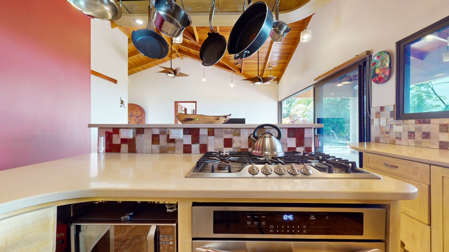 Ocean View home with Stunning Architectural Features in Tranquil Ojochal Hills selected