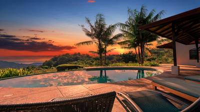 Sunset Ocean View Home on 2.6 Acres Platanillo image 1