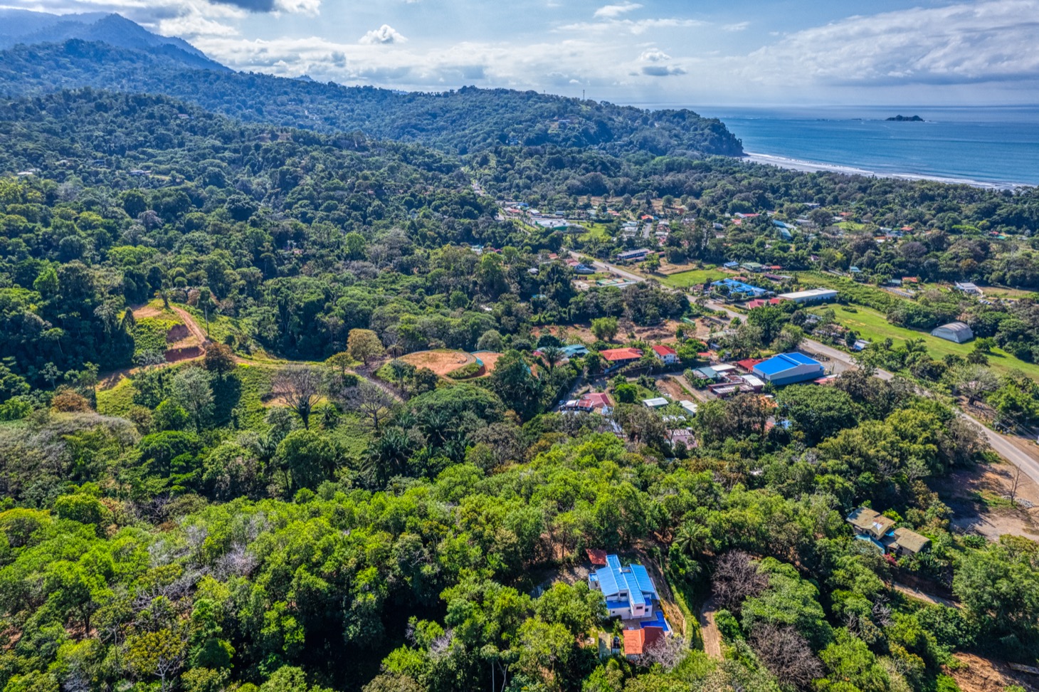 Ocean-View Property with Prime Location and Development Potential in Uvita selected