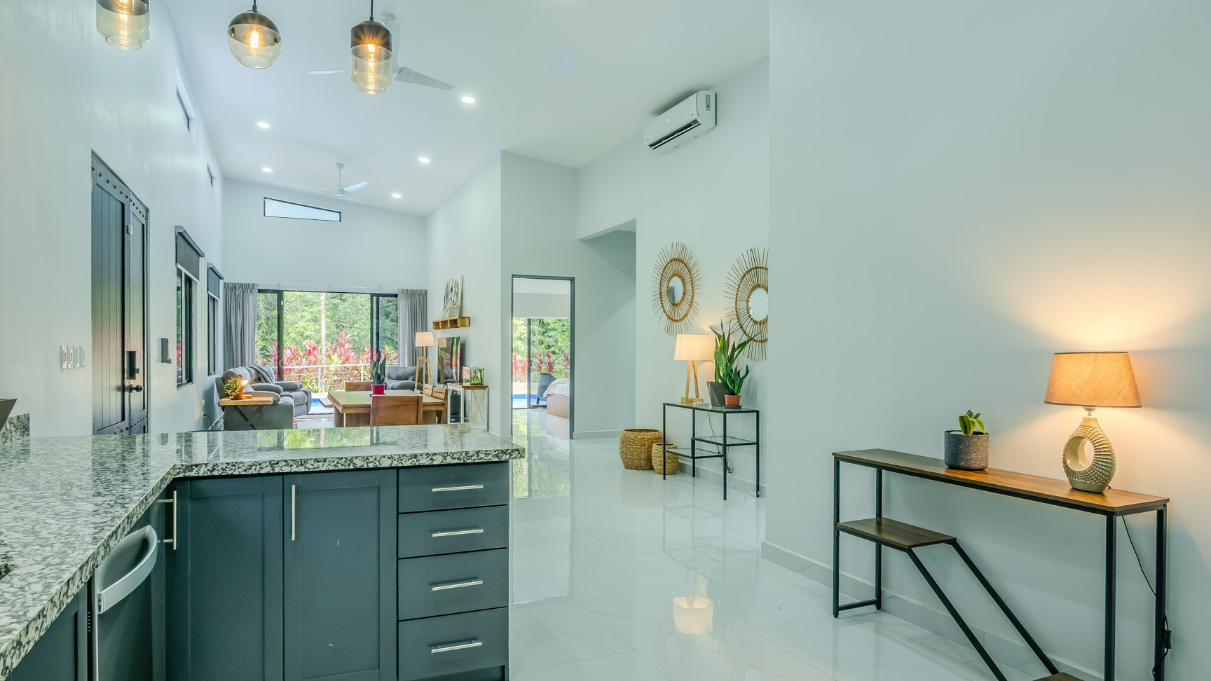 Jungle-Immersed Modern Retreat with Riverfront, Pool, and Expansion Potential in Cinco Ventanas selected