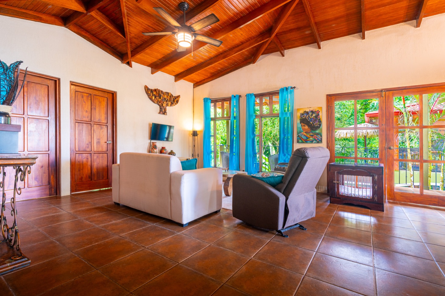 Private Colonial Estate with Riverfront & Ocean Views in Ojochal selected