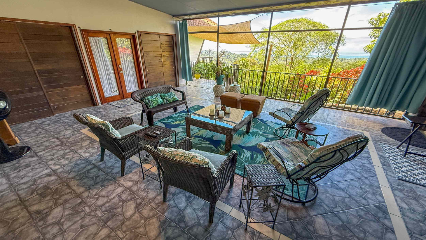 Panoramic Ocean View 4-Bedroom Home with Big Pool in Ojochal Costa Rica selected