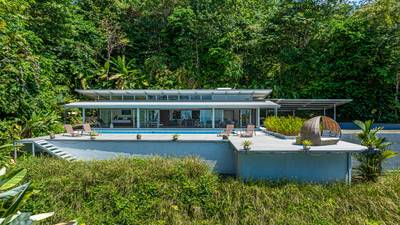 Uvita Ocean and Whale Tail View Modern Home on 3.64 Acres in Exclusive Enclave image 5
