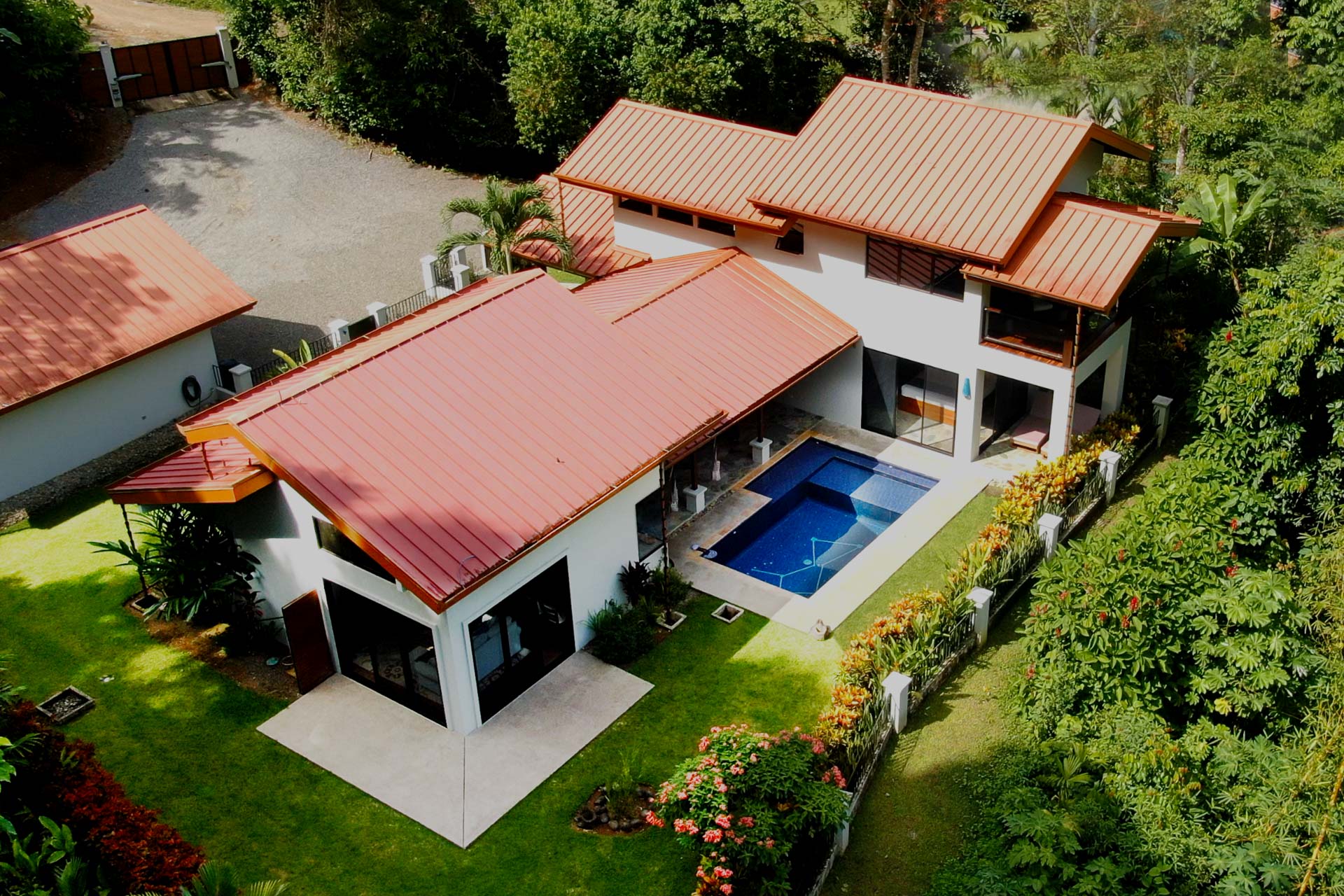 Luxury Waterfall-View Estate with Guest Casita in the Rainforest Hills of Dominical selected