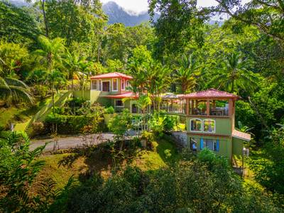 Private Colonial Estate with Riverfront & Ocean Views in Ojochal image 1