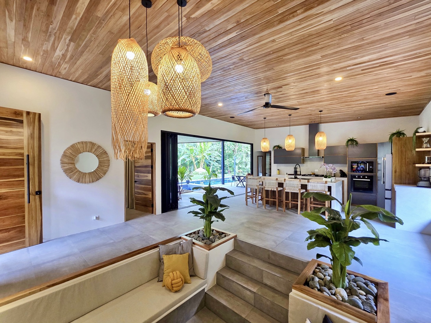 Stunning New Modern Home in Ojochal – Usable Lot Surrounded by Jungle and Creeks selected