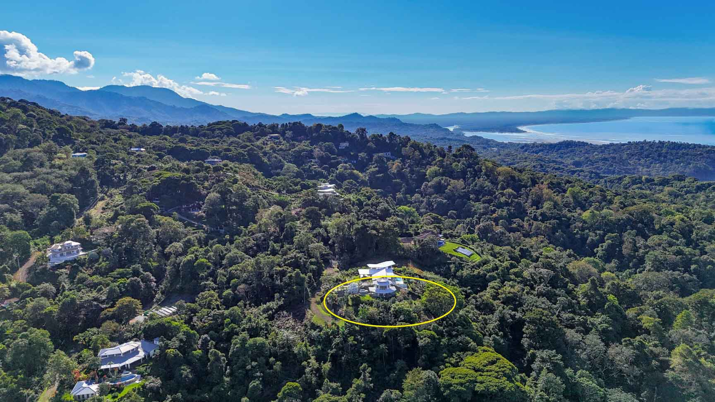 Ocean,Jungle & Mountain View Home in Ojochal | Protected Jungle Setting selected